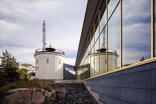Norrtälje badhus blev en av fem finalister till årets bygge 2015